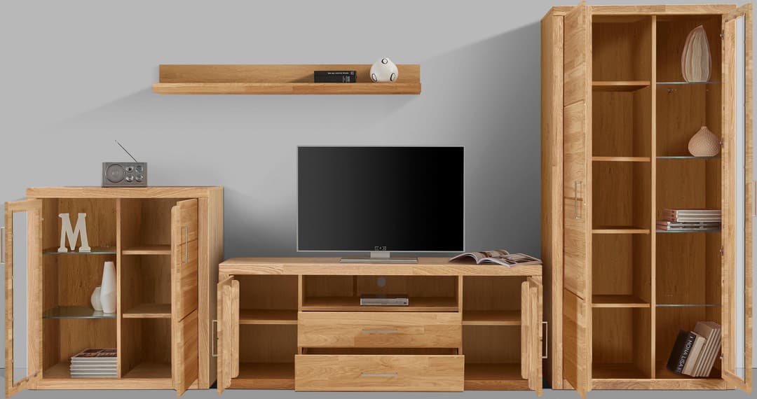 OTTO home Wohnwand Logo | Holztöne