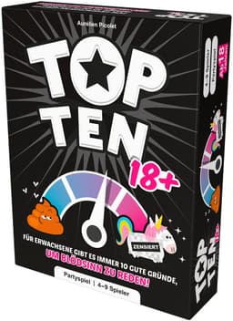 Asmodee Spiel Top Ten 18+ | Mehrfarbig
