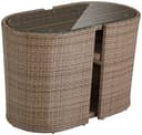 MERXX Balkonset Ancona Wicker | Braun 3