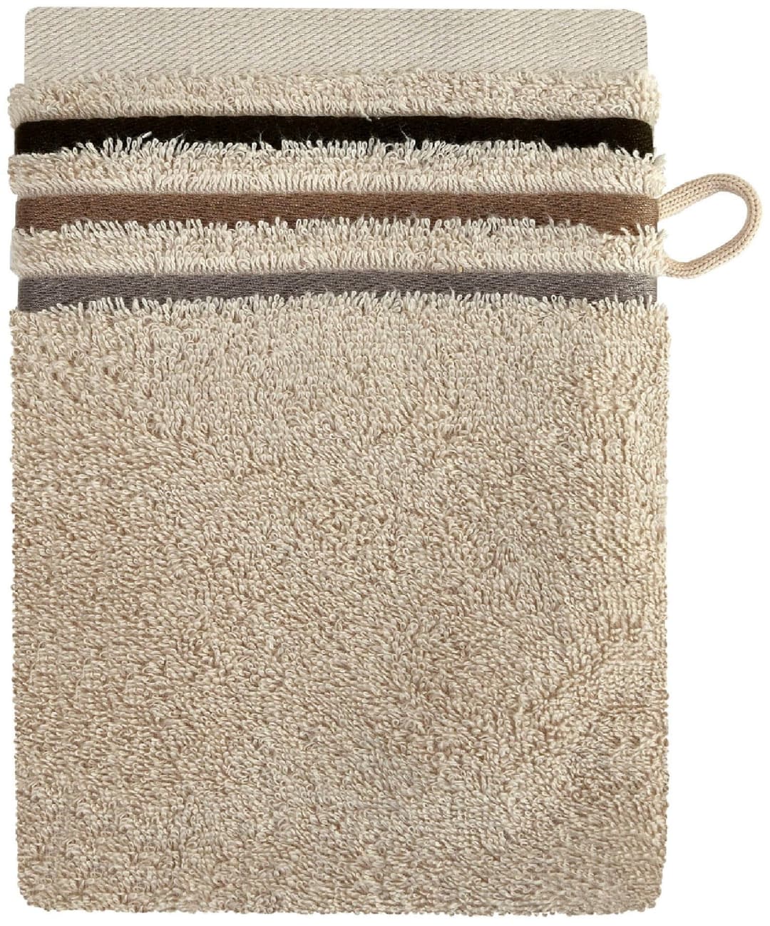 Schiesser Waschhandschuh Skyline Color | Beige