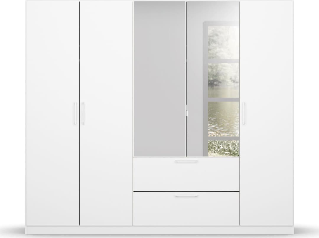 OTTO home CHALLENGER Drehtürenschrank | Weiß