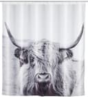 WENKO Duschvorhang Yak | Braun
