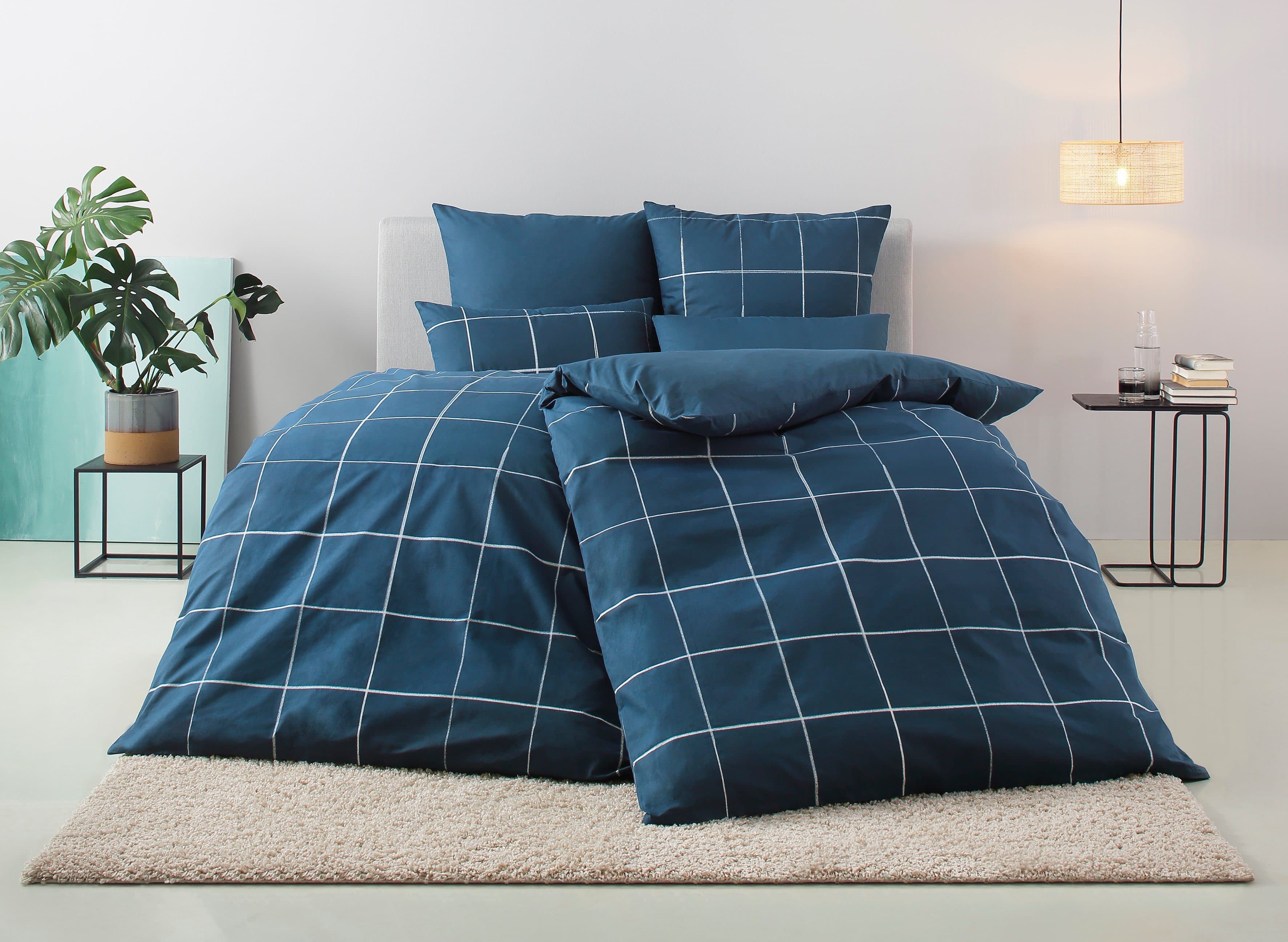 OTTO home Bettwäsche Nature | Blau