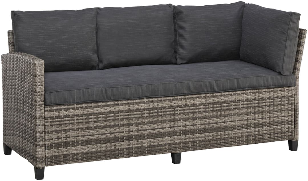 KONIFERA Gartenlounge-Set Rotterdam | Grau