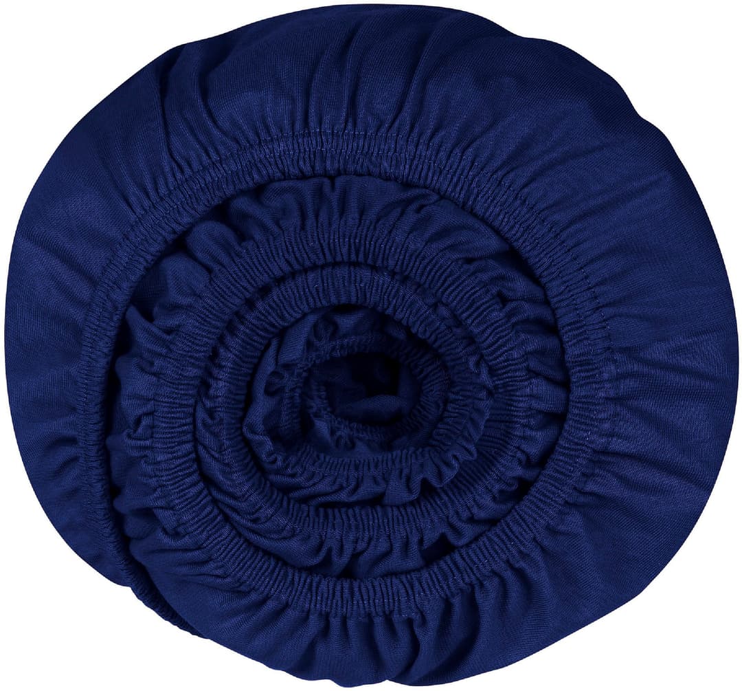 Schiesser Spannbettlaken Elli | Blau