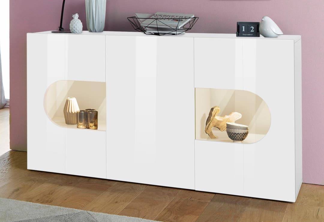 Home affaire Sideboard Real | Weiß