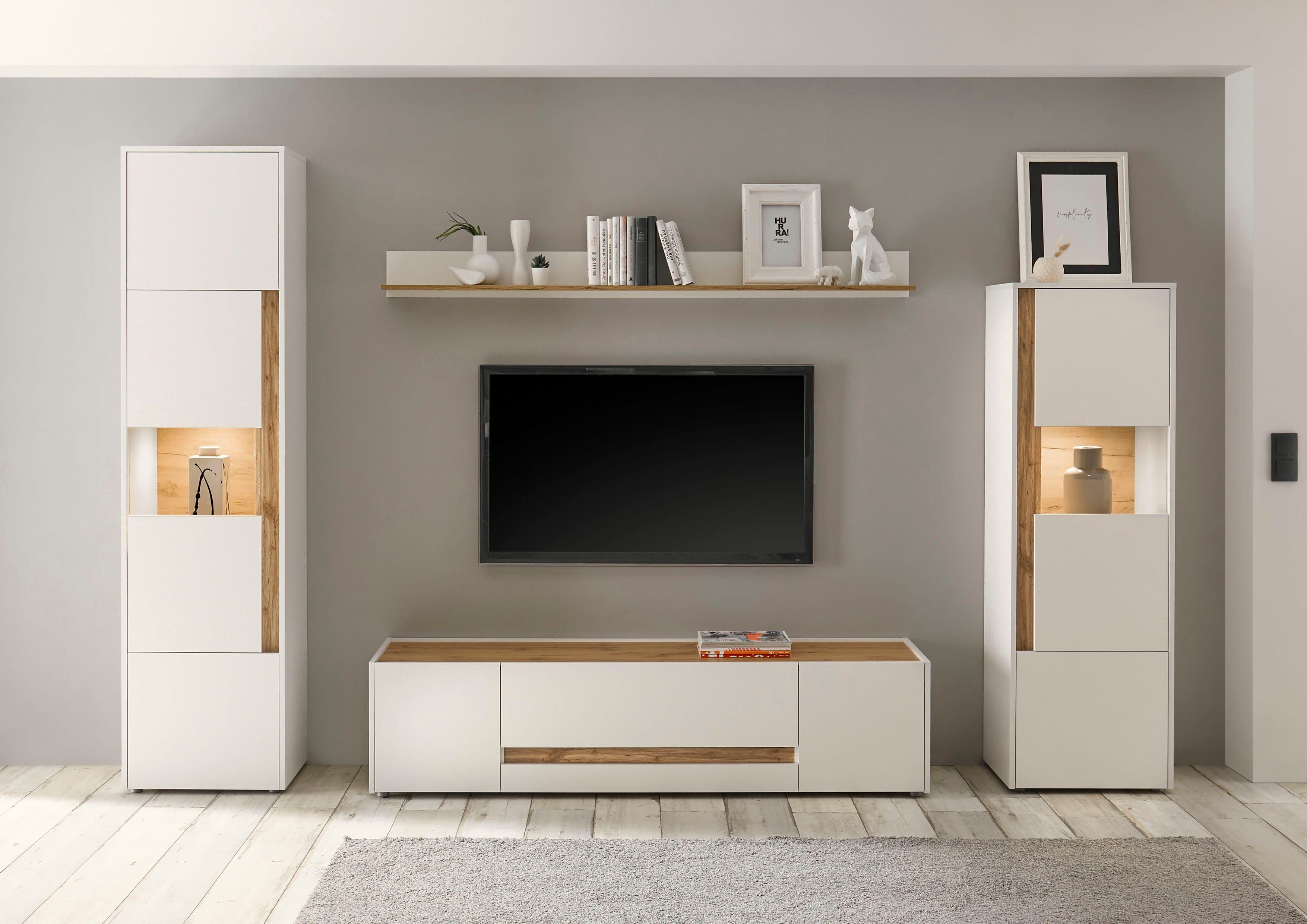 Home affaire Wohnwand City/Giron | Weiß