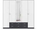 rauch Kleiderschrank GAMMA | Grau 4