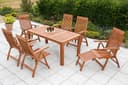 MERXX Gartentisch Bordeaux | Holztöne