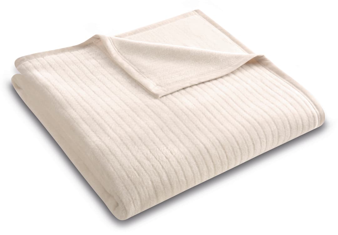Biederlack Feel Cord Wohndecke | Beige