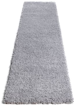 Bruno Banani Läufer Shaggy Soft | Grau