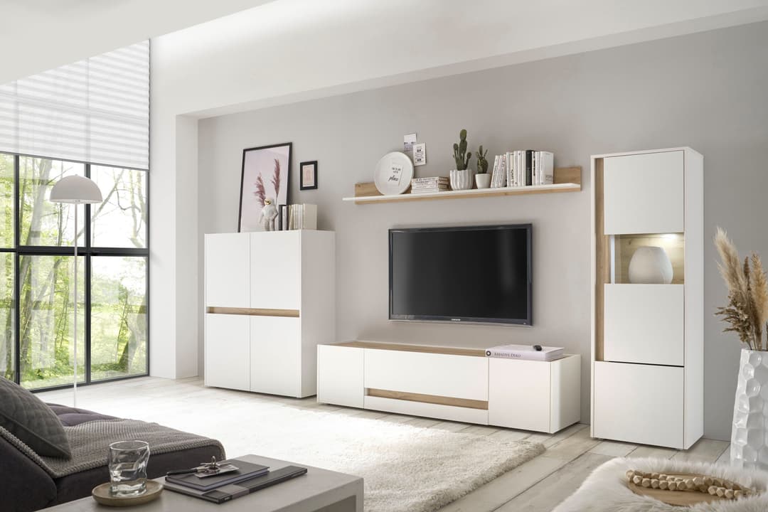 Home affaire Wandregal City/Giron | Holztöne