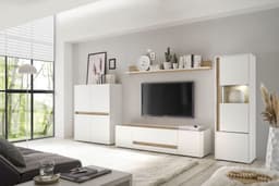 Home affaire Wandregal City/Giron | Holztöne