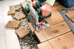 Bosch Home & Garden Handkreissäge PKS 55 A | Grün