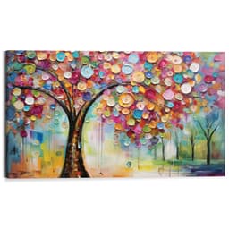 Reinders! Deco-Panel Mehrfarbiger Baum | Mehrfarbig