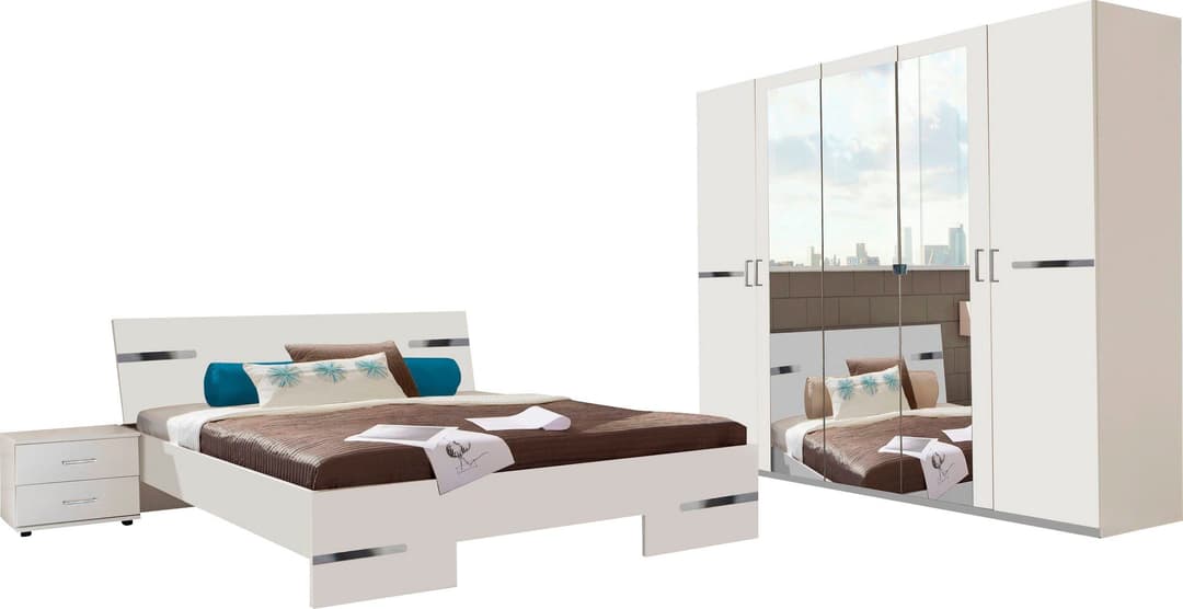 Wimex Schlafzimmer-Set Anna | Weiß
