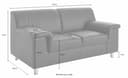 Home affaire 1,5-Sitzer Jamie | Braun 3