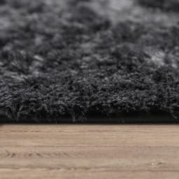 Paco Home Hochflor-Teppich Silky 591 | Schwarz