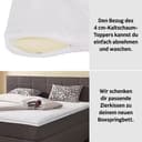 COTTA Boxspringbett Simba | Grau 3