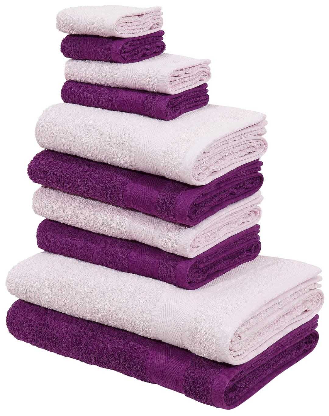 OTTO home Handtuch Set Afri | Lila