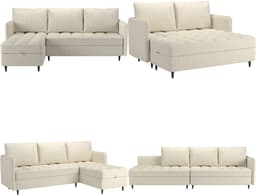 Dorel Home Ecksofa LINDHUS | Grau