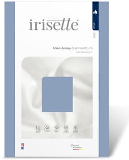 Irisette Spannbettlaken Jupiter | Blau