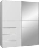 FORTE Schwebetürenschrank Winn2 | Weiß