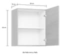 KOCHSTATION Hängeschrank KS-Trea O60-60 | Holztöne 3