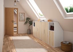Gami Kleiderschrank UNDER | Holztöne