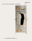 Schlafkontor Kleiderschrank Joe | Weiß 5