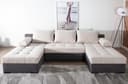 COLLECTION AB Wohnlandschaft Josy U-Form | Grau