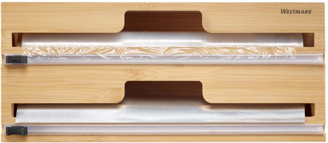 WESTMARK Folienspender | Holztöne