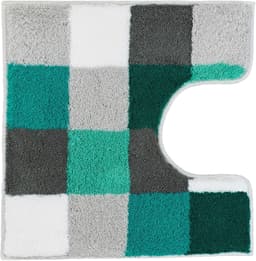 Kleine Wolke Badematte Caro | Türkis