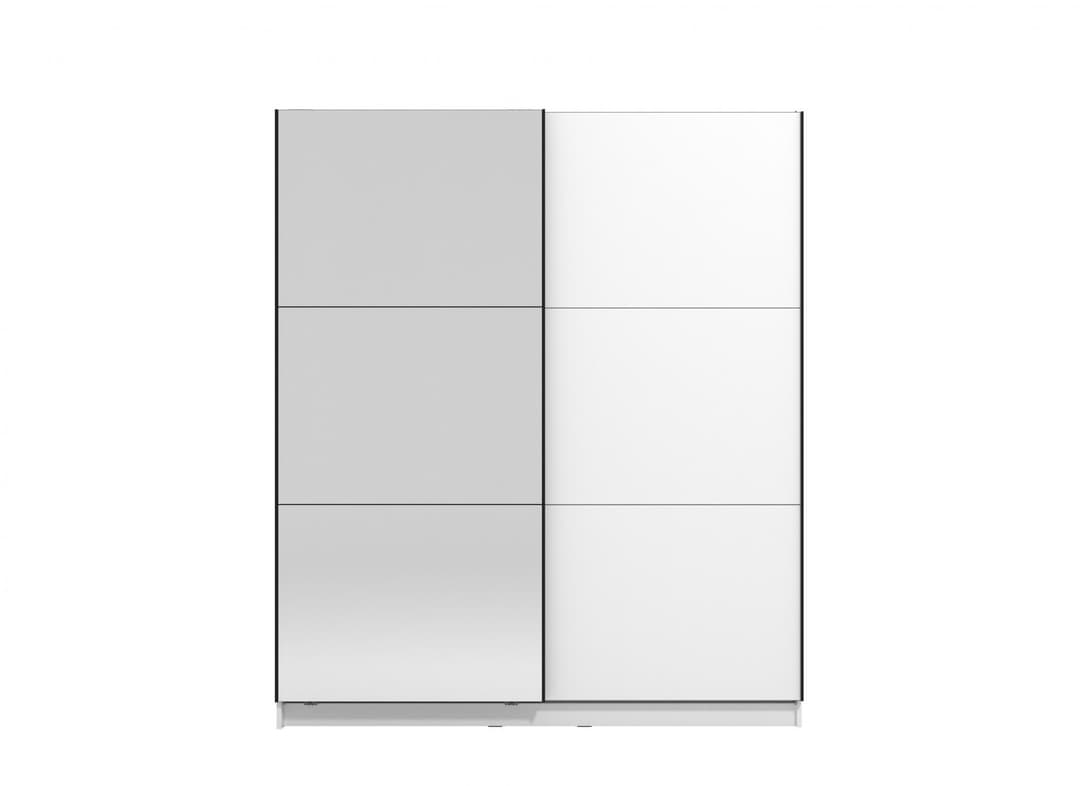 INOSIGN Schwebetürenschrank Sierra | Weiß