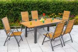 MERXX Gartentisch Santorin | Holztöne