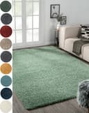 Myflair Möbel & Accessoires My Shaggy Hochflor-Teppich | Grün 3