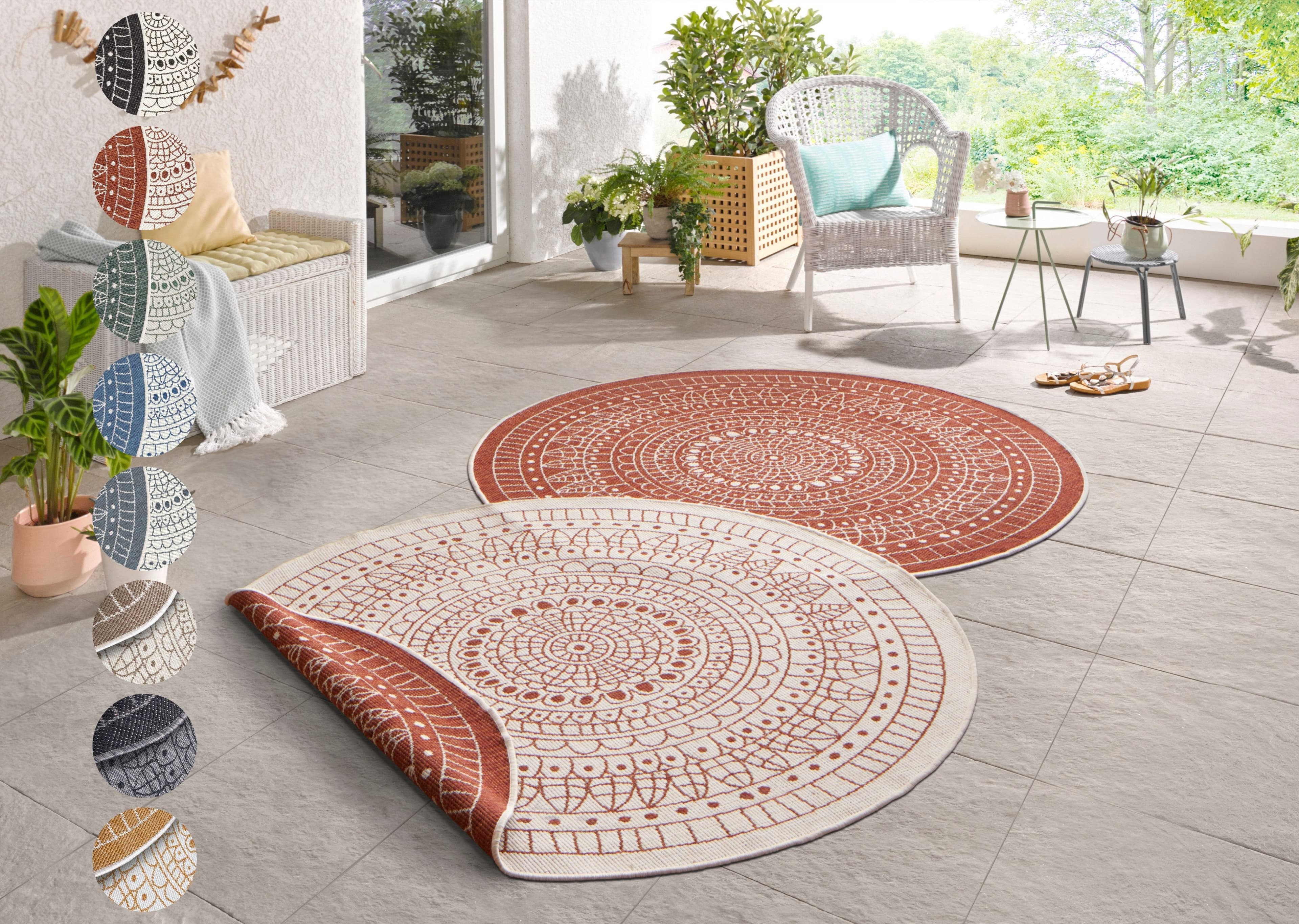 HANSE Home Teppich Porto | Braun