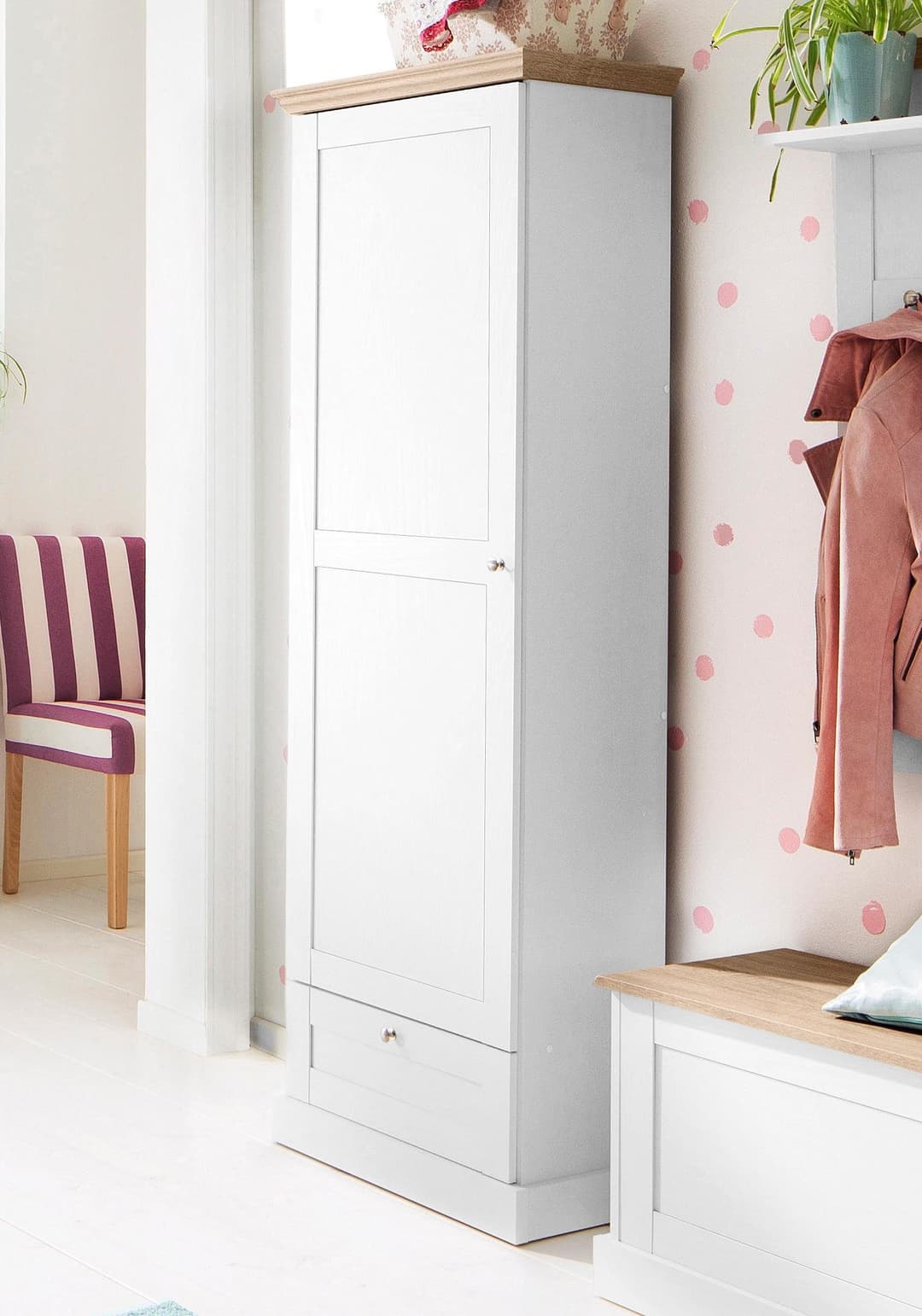 OTTO home Garderobenschrank Binz | Weiß