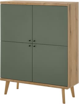 Home affaire Highboard MAVAS | Holztöne