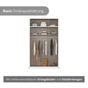 rauch Kleiderschrank LAGOA | Weiß 5