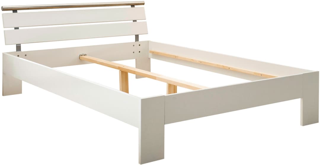 Schlafkontor Futonbett Nizza | Weiß