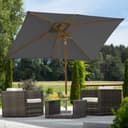 Schneider Schirme Sonnenschirm Malaga | Grau