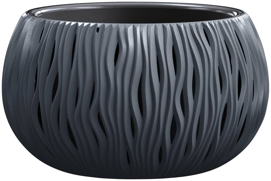 Prosperplast Sandy Bowl Pflanzkübel | Grau
