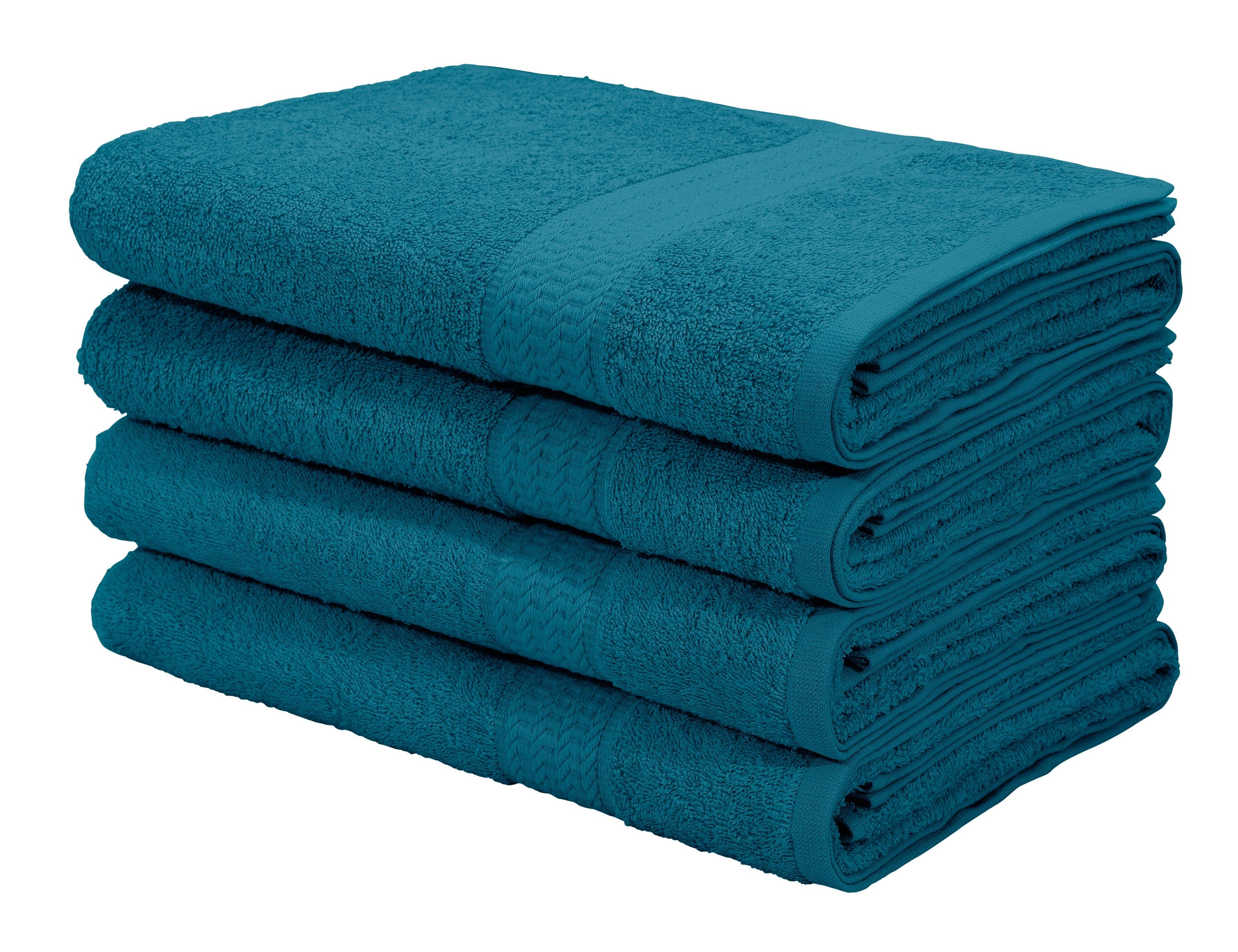 OTTO home Duschtücher Juna | Türkis