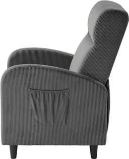 ATLANTIC home collection Relaxsessel Tom | Grau