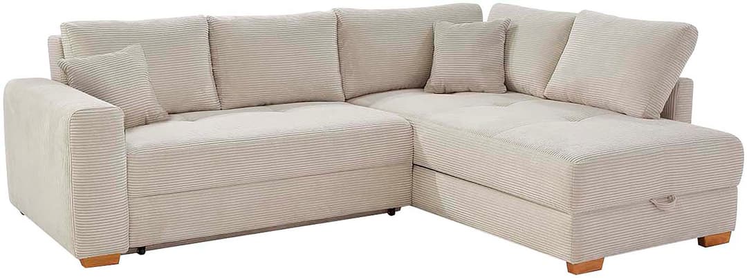Jockenhöfer Gruppe Ecksofa Sunset L-Form | Beige
