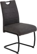 HELIA FLORA Freischwinger Stuhl (4er Set) | Grau 3