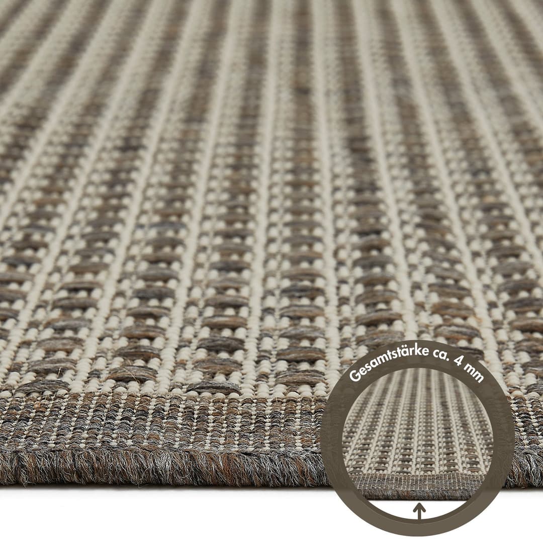 Andiamo Teppich Savannah | Braun