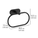 WENKO Handtuchring Orea | Schwarz 5