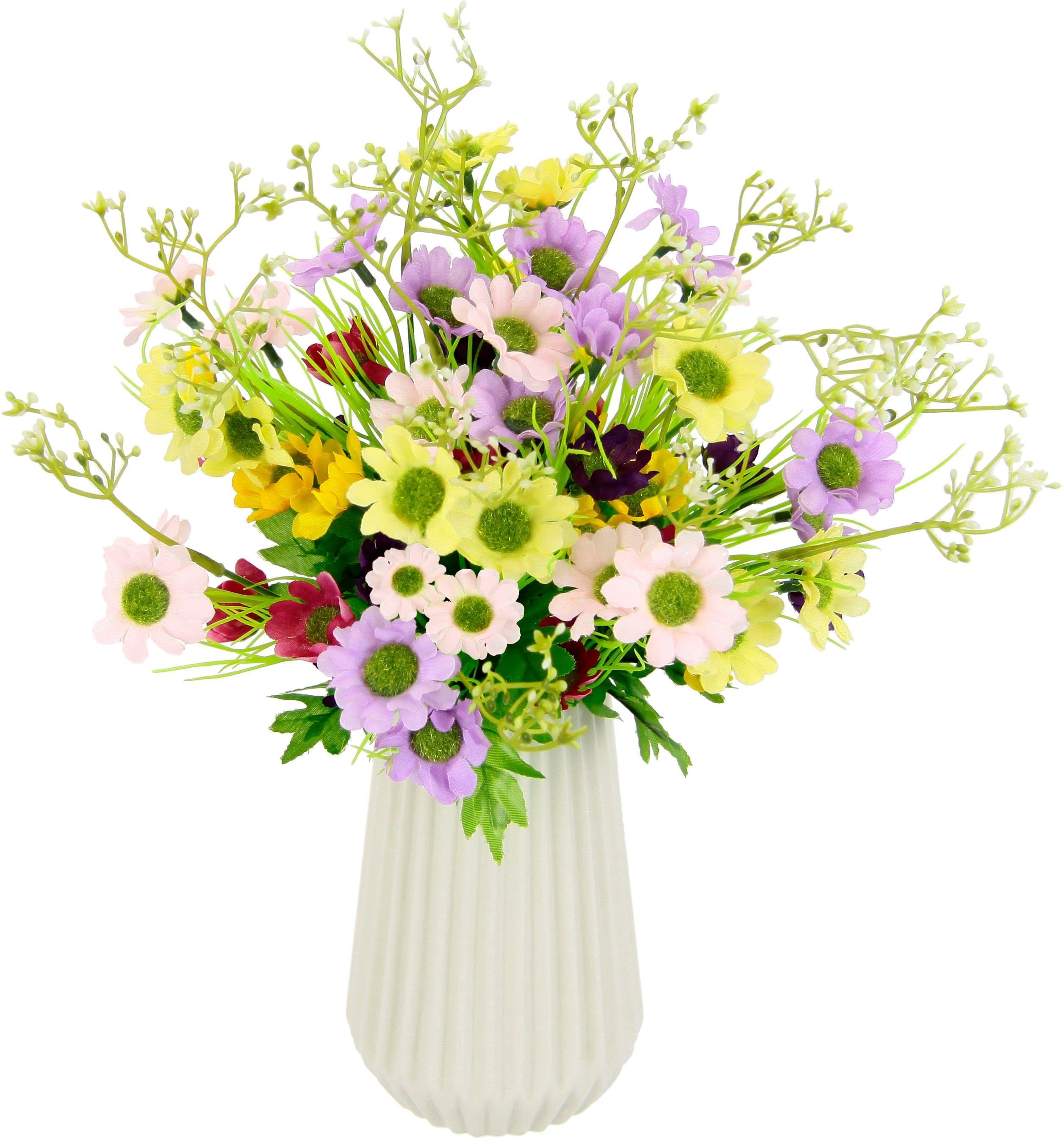 Kunstblume Margeriten-Mix | Mehrfarbig